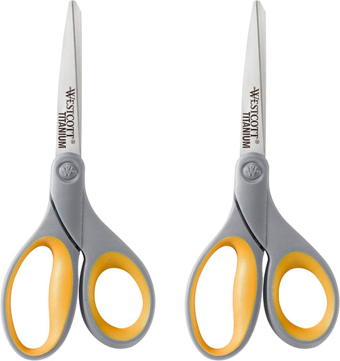 Westcott 8" Titanium Bonded Scissor Ceramic Cutter 4pk (17994)...