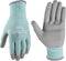 Wells Lamont Women's COOLMAX PU Coated Work Gloves, Medium (500M), Aqua...