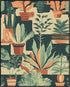 Posterizer 1 pcs-plants pots cactus cute art for plant lovers 8-Floral & Botanical Art-GIft for Men Women Teens-Decor for Home & Office- unframed ...