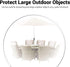 West Lake Universal Clear Disposable Car Cover for SUV, Sedan, Sport Cars, Antique Cars up to 22' x 12'...