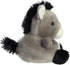 Aurora® Adorable Palm Pals™ Eli Donkey™ Stuffed Animal - Pocket-Sized Play - Collectable Fun - Gray 5 Inches...