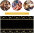 Aneco 2 Pack Black Gold Happy Birthday Tablecloths Party Table Cloth Covers Table Covers for Party Decorations Wedding Supplies, 108 x 54 Inches...