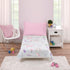 Everything Kids Unicorn Aqua, Pink and White Castles and Rainbows Super Soft Toddler Blanket...