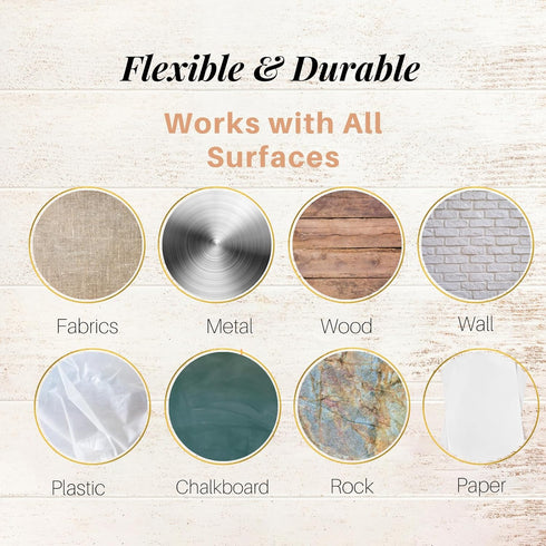 Welcome Stencils for Painting?12” Round Stencils for Painting on Wood, Stencils for Crafts Reusable Drawing Templates for Door Hanger, Porch Wood ...