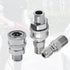 Pressure Washer Quick Connect 3/8 Inch, Pressure Washer Fittings, Adapter Set, Male Thread, 4 Pieces...