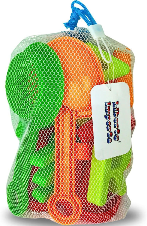 Liberty Imports ABC Alphabet Sand Mold Uppercase Letters Beach Toy Play Set with Digging Tools, Shovel, Sifter for Kids, Toddlers (Colors Vary)...