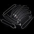 11Pcs Punk Vintage Necklace Set Goth Grunge Saturn Star Indie Butterfly Boho Crystal Y2k Cross Pendent Heart Wing Statement Choker for Women Men...