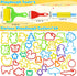 Playdough Tools with 40 pcs Plastic Play Dough Cutters Animal Shapes, 3 pcs Basic Play Dough Tools...