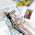 Avaner Women's Bohemia Bracelet Watch, Multilayer Leather Wrap Watch, Bling Rhinestone Quartz Dress Watch for Women...