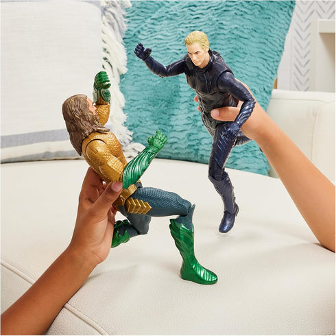 DC Comics, Aquaman Action Figure, 12-inch, Detailed Sculpt and Movie Styling, Easy to Pose, Collectible Superhero Kids Toys for Boys & Girls...