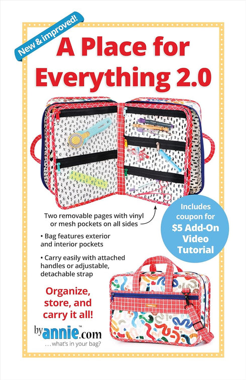 Annie by Annie Patterns, Place for Everything (PBA207-2)...