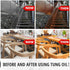 8 OZ Pure Tung Oil for Wood Finishing with Wood Brush, Waterproof Wood Sealer Indoor and Outdoor, 100% Pure Natural Tung Oil for Unfinished Bare W...