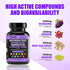 6500mg Resveratrol Supplement with Quercetin 4500mg, Berberine 3200mg, Grape Seed Extract 3600mg & Polyphenol Blend for Skin Health, Immune Suppor...