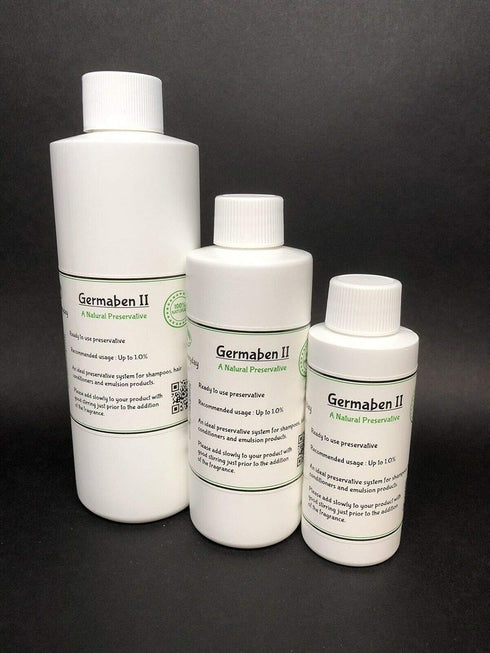 Germaben II 4 Oz - Natural Preservative - Great for Preservation of Personal Care Products - Ready to-use Complete Preservative System with a Broa...