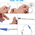 65 Feet Fish Tape Wire Puller Through Wall, Electrical Fish Tape Pull Push Kit...
