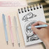 Gel Pens, Cute Pink Black Ink Pens, Pastel Pens, Retractable Rolling Ball Gel Pens, Black Ink 0.5mm Extra Fine Point, 25PCS...