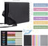 8.5x5.9 Inch Scrapbook Photo Album with DIY Accessories Kit - 60 Pages Black Kraft Paper DIY Handmade Album Scrapbook for Anniversary Wedding Grad...