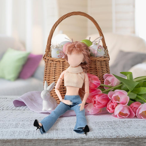 Bencailor 6 Pcs Doll Clothes for 11.8 Inch Doll, Doll Accessories Summer Tops Swimwear Robe Doll T Shirt Dress Winter Coat Jacke Doll Outfit Girl ...