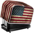 Mumeson American Flag Print Toaster Cover 4 Slice Toaster Bread Maker Dustproof Covers Stain Resistant Toaster Covers Bakeware Protection Decor Bl...