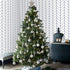 LXCREAT Removable Wallpaper Forgiving Blue/White Stripes Peel and Stick Wallpaper 17.71 in X 118 in Modern Self Adhesive Vinyl for Home Renovation...