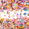 Airssory 3000 Pcs Handmade Polymer Clay Food No-Hole Slice Beads for Jewelry Making DIY Craftings...