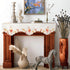 Embroidered Maple Leaves Mantel Top Runner Scarf for Thanksgiving and Fall (70 x 17 Inches)...