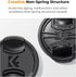 K&F Concept 67mm Lens Cap Cover, 4-in-1 Center Pinch Lens Cover + Anti-Loss Keeper Leash + Microfiber Cleaning Cloth Kits Compatible with Nikon, C...