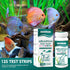 7 in 1 Aquarium Test Strips, 125 Count Fish Tank Test Strips for Freshwater Saltwater Pond, Water Testing Kit Aquarium for Chlorine, Total Hardnes...