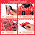 45pcs 2024 Graduation Car Magnets Balloons Decorations Red and Black Grad 2024 Graduation Fridge Magnets Car Garage Door Magnetic Stickers Class o...