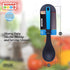 Dairy Blue Basting Spoon - Heavy Duty Silicone Mixing and Serving Utensil with Ergonomic Handle and Comfortable Grip For Cooking and Baking - Colo...