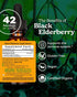 Herb Pharm Certified Organic Black Elderberry Liquid Extract for Immune System Support, Organic Cane Alcohol, 1 Oz...