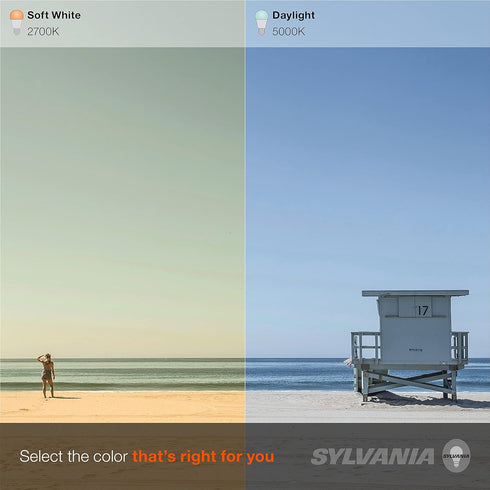 SYLVANIA LED TruWave Natural Series PAR16 Light Bulb, 50W Equivalent Efficient 6W, Medium Base, Dimmable, 3000K, White - 1 Pack (40930)...