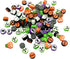 100 Pcs Halloween Polymer Clay Beads Heishi Spacer Beads Supplies for DIY Bracelet Earring Necklace Jewelry Making...