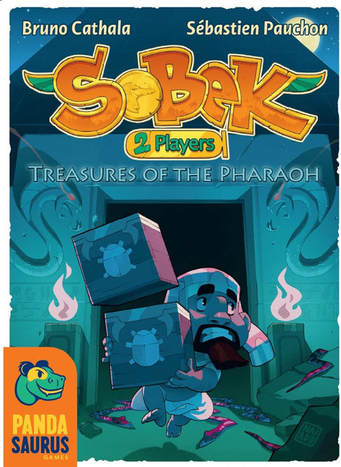 Sobek 2 Players Treasure of The Pharaoh Board Game Expansion | Strategy Game | Family Game for Kids and Adults | Ages 10+ | 2 Players | Avg. Playt...