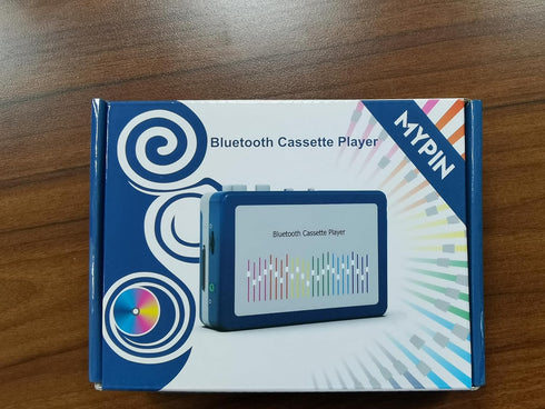 Bluetooth Cassette Player with Headphone, Tape Player Bluetooth Output to Headphone/Speaker,Walkman Portable Cassette Tape Player 2 AA Battery or ...