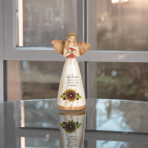 Pavilion Gift Company 03013 Teacher Angel Figurine, 6-Inch, Beige...