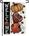 Fall Football Welcome Garden Flags 12x18 Inch Vertical Double Sided, Pumpkin Autumn Sports Game Day Sign Thanksgiving Seasonal Yard Outside Decor ...