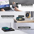 3 in 1 Wireless Charging Station for Multiple Devices, Foldable Travel Wireless Charger for iPhone 15 14 13 12 11 Pro Max IWatch 2-8 Series AirPod...