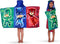 PJ Masks Bath/Pool/Beach Soft Cotton Terry Hooded Towel Wrap, 24" x 50", By Franco Kids...