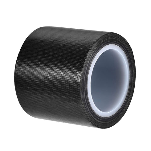 uxcell Heat Resistant Tape High Temperature Heat Transfer Tape PTFE Film Adhesive Tape 50mm Width 10m 33ft Length Black...