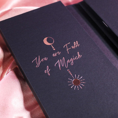Full of Magick Sticky Note Booklet | 400 Sheets, 10 Pads with 40 Sheets Each - Gothic and Witchy Divider Tabs, Planner, Writing, Memo Pads, Hallow...