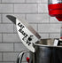 New Metro Design Pouring Chute Accessory, Fits Most Metal Stand Mixer Bowls, EAT, BAKE, LOVE...