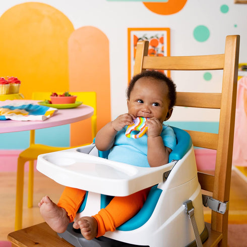 Bright Starts Soothing Soft Serve Silicone Teether, Easy-Grasp Ice Cream Cone, BPA Free, Unisex, 3 Months+...