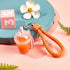 OLYCRAFT 204pcs Mini Cup Keychain Kit Bubble Tea Accessories Set Pendant Charms with Rings Tassels Straws for DIY Earring Making...