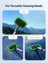 AstroAI Windshield Cleaner, Microfiber car Window Cleaner with 4 Reusable and Washable Microfiber Pads and Extendable Handle Auto Inside Glass Wip...
