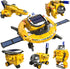 Lucky Doug STEM Projects for Kids Ages 8-12 12-16?6-in-1 Building Science STEM Kits for Boys Kids, Solar Robot Kit Space Toys Birthday Gifts for 8...