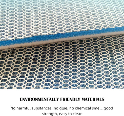Eagles 8D Aquarium Filter Media,20 x 16 Inches Pond Filter Medi for Fish Tank and Pond, Washable and Reusable Koi Pond Filter Pad 8-Layer Super Fi...