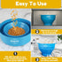 POPCO Popcorn Popper Microwave Collapsible - Large Microwave Popcorn Maker with Handles - Dishwasher Safe Silicone Pop Corn Bowl - Ideal for Quick...