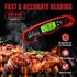 Meat Thermometer Digital - Fast Instant Read Food Thermometer for Cooking, Candy Making, Outside Grill, Waterproof Kitchen Thermometer with Backli...