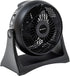Comfort Zone Table Fan, 8 inch, 3 Speed, Personal Fan, Electric, Wall Mountable, 180 Degree Adjustable Tilt, Tabletop Fan, Desk Fan, Airflow 7.91 ...